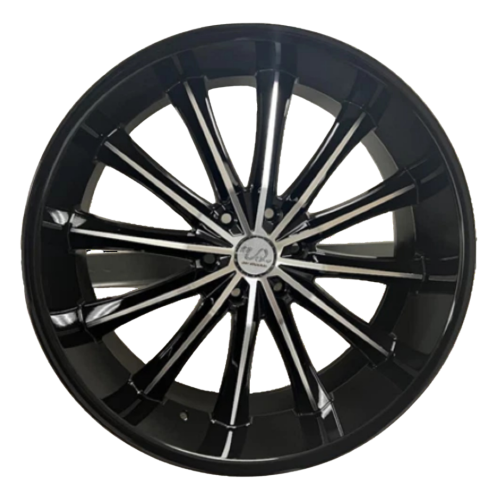 U2 Wheel 66 Black Machined