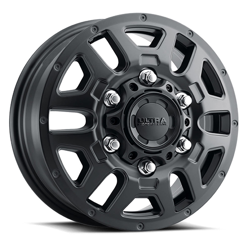 Ultra 003 Dually Front Gloss Black Milled - Part Number 003-6668BM Ultra 003 Dually Front Gloss Black Milled Photo