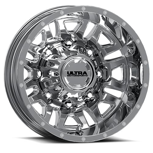 Ultra Hunter Rear 003 Chrome 8 Lug - Part Number 003-7692RC Ultra Hunter Rear 003 Chrome 8 Lug Photo