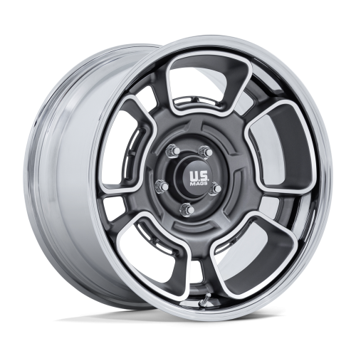 Us Mags Uc147 Flagstaff Anthracite W/ Machined Face And Chrome Lip