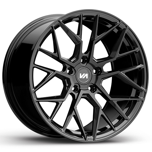 Variant Radon Gloss Piano Black - Part Number VA-RA2010-BLK-5x5ET35 Variant Radon Gloss Piano Black Photo