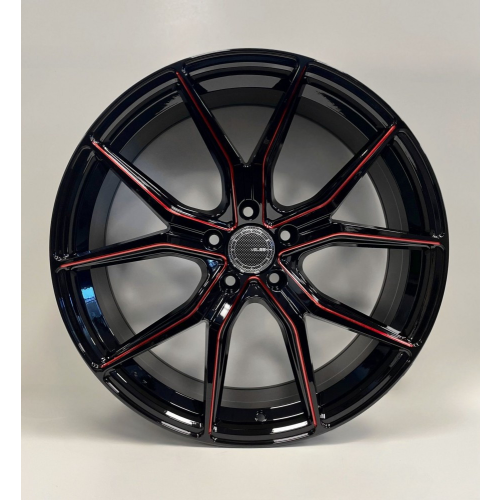 Velsen 531 Black With Red Milling