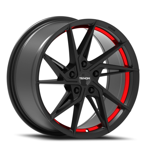 Venom 50 Satin Black w/ Red Line