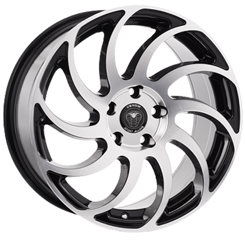 Venom Venom 32 Gloss Black With Machined Face - Part Number VEN3218855110+31B-A2 Venom Venom 32 Gloss Black With Machined Face Photo