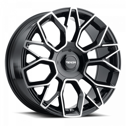 Venom Venom 36 Gloss Black W/ Machined Face