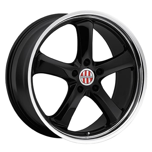 Victor Equipment Turismo Gloss Black W/ Mirror Lip - Part Number 1880VIT455130B71 Victor Equipment Turismo Gloss Black W/ Mirror Lip Photo