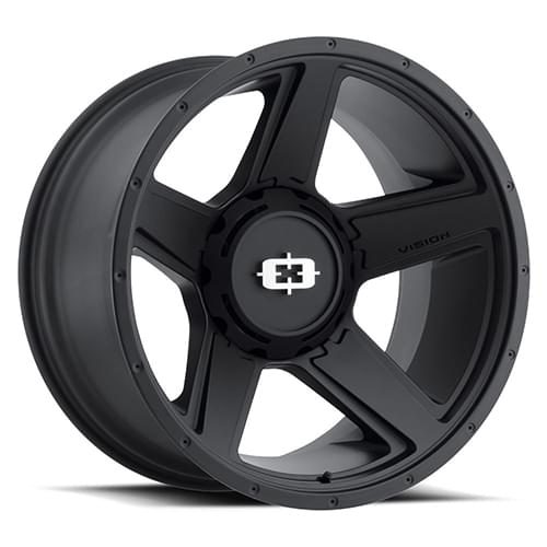 Vision Offroad Empire 390 Satin Black - Part Number 390-20136SB-44 Vision Offroad Empire 390 Satin Black Photo