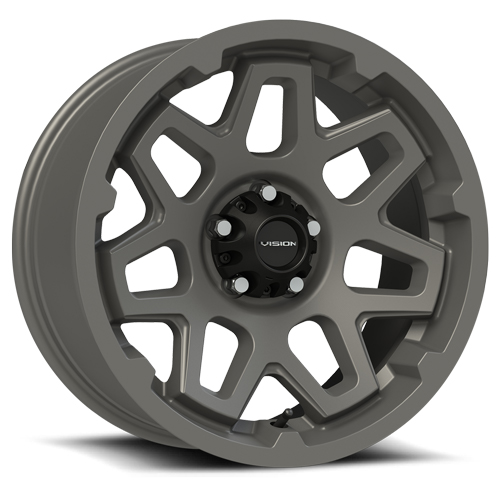 Vision Offroad Se7en 416 Satin Gray - Part Number 416VT7765SG0 Vision Offroad Se7en 416 Satin Gray Photo