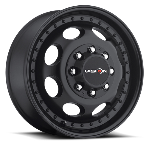 Vision Offroad Hauler 181Z Black Dually Front - Part Number 181Z9681MBF121NR Vision Offroad Hauler 181Z Black Dually Front Photo