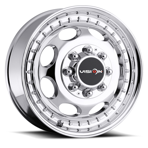 Vision Offroad Hauler 181Z Chrome Dually Front - Part Number 181Z7681CF Vision Offroad Hauler 181Z Chrome Dually Front Photo