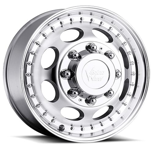 Vision Offroad Hauler 181 Machined Dually Front - Part Number 181H7670MF Vision Offroad Hauler 181 Machined Dually Front Photo