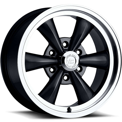 Vision Legend 6 VI141 Black W Machined Lip - Part Number 141H7883GB19 Vision Legend 6 VI141 Black W Machined Lip Photo