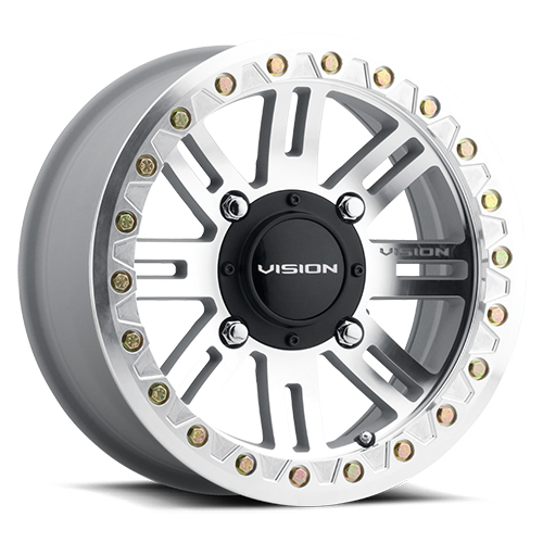 Vision Offroad Manx Beadlock2 356 Machined - Part Number 356BLA147156ACMFMR44 Vision Offroad Manx Beadlock2 356 Machined Photo