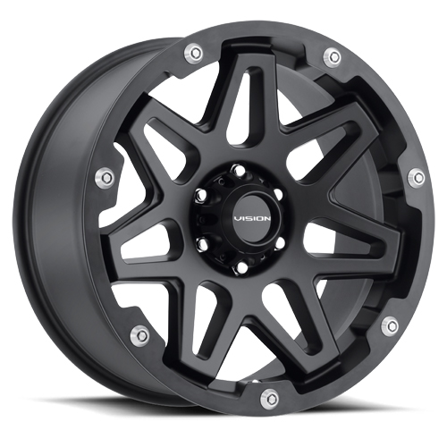 Vision Offroad Se7en 416 Satin Black - Part Number 416-2981SB12 Vision Offroad Se7en 416 Satin Black Photo