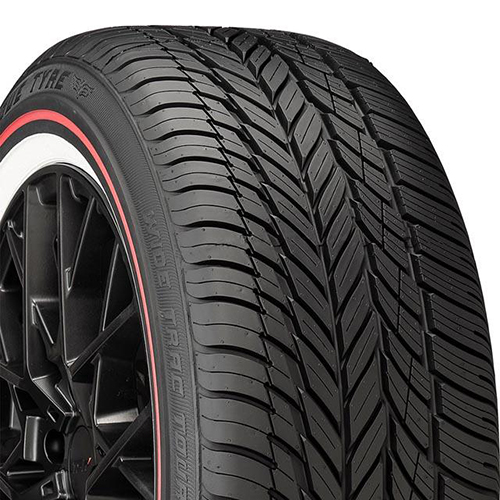 Vogue Custom Built Radial VIII White W/ Red - Part Number 02180931 Vogue Custom Built Radial VIII White W/ Red Photo