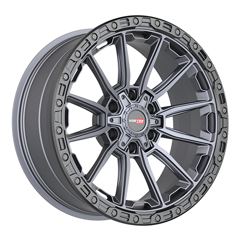 Vortek Offroad Titan VRT-601 Matte Titanium W/ Black Bead Ring - Part Number 601241057-12MTBR Vortek Offroad Titan VRT-601 Matte Titanium W/ Black Bead Ring Photo