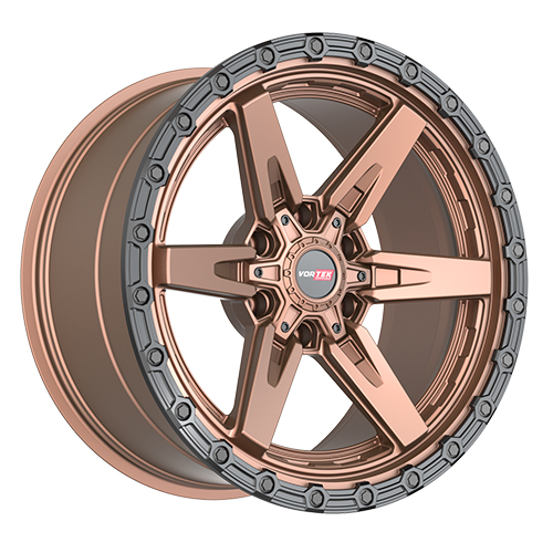 Vortek Offroad Titan VRT-602 Matte Bronze W/ Black Bead Ring - Part Number 6021895712MBR Vortek Offroad Titan VRT-602 Matte Bronze W/ Black Bead Ring Photo