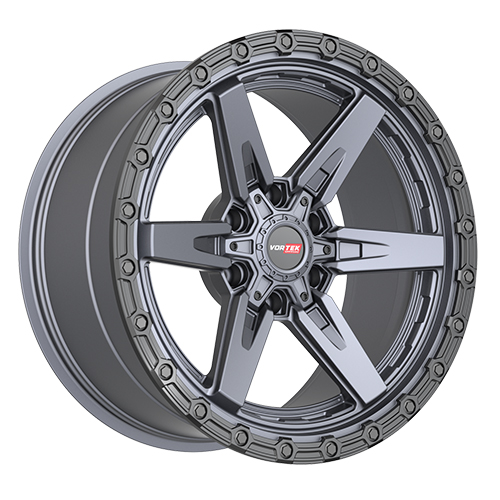 Vortek Offroad Titan VRT-602 Matte Titanium W/ Black Bead Ring - Part Number 602201057-24MTBR Vortek Offroad Titan VRT-602 Matte Titanium W/ Black Bead Ring Photo