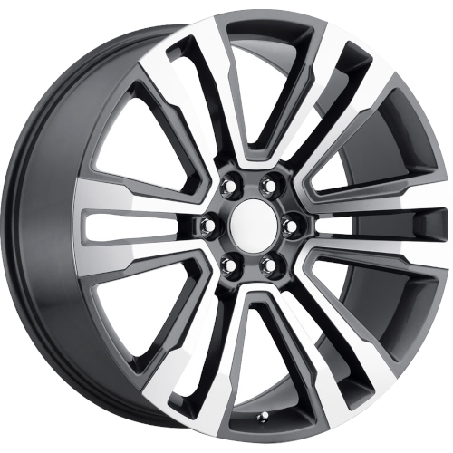 Voxx Replica 2018 Denali Gunmetal Machined - Part Number DN2 229-6139-31 GMF Voxx Replica 2018 Denali Gunmetal Machined Photo