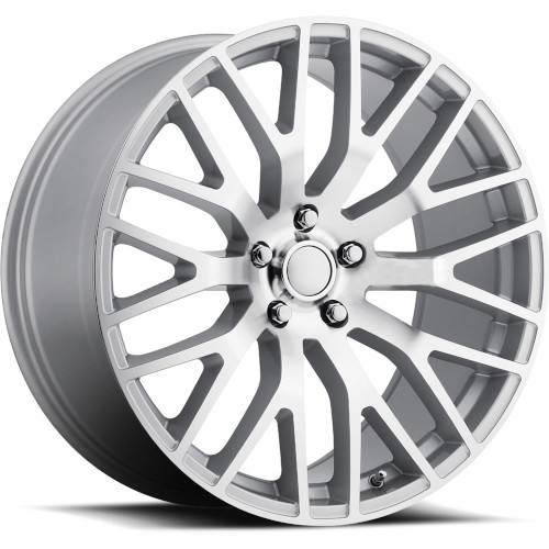 Voxx Replica Mustang Performance Silver Machined - Part Number PER 285-5114-35 SMF Voxx Replica Mustang Performance Silver Machined Photo