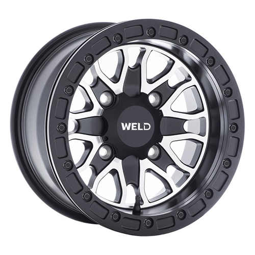 Weld UTV Raptor U501 Satin Black Milled - Part Number U501B0042500 Weld UTV Raptor U501 Satin Black Milled Photo