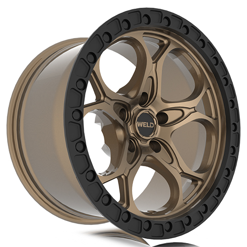 Weld Off-Road Ledge W106 Satin Bronze W/ Black Lip - Part Number W10679084500 Weld Off-Road Ledge W106 Satin Bronze W/ Black Lip Photo