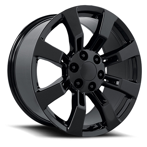 Wheel Replicas Denali Escalade V1173 Satin Black - Part Number V1173-2295831B Wheel Replicas Denali Escalade V1173 Satin Black Photo