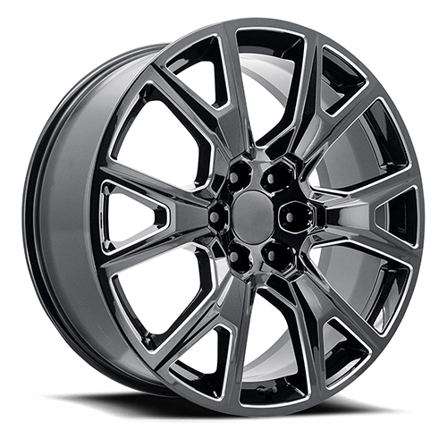 Wheel Replicas Silverado Y-Spoke V1194 Gloss Black Milled - Part Number V1194-2415824GBM Wheel Replicas Silverado Y-Spoke V1194 Gloss Black Milled Photo