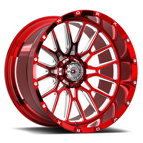 Worx WF818RT Polished Red Tint W/ Milled Accents - Part Number WF818RT-2212816544 Worx WF818RT Polished Red Tint W/ Milled Accents Photo