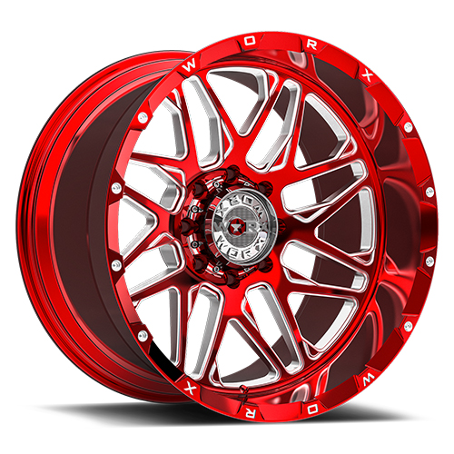Worx WF819RT Polished Red Tint W/ Milled Accents - Part Number WF819RT-2212613944 Worx WF819RT Polished Red Tint W/ Milled Accents Photo