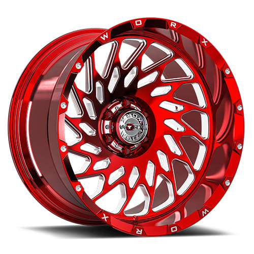 Worx WF820RT Polished Red Tint W/ Milled Accents - Part Number WF820RT-2212613944 Worx WF820RT Polished Red Tint W/ Milled Accents Photo