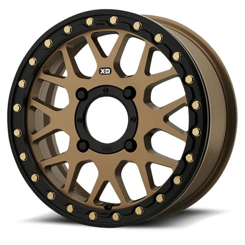 XD UTV XS235 Grenade Beadlock Bronze - Part Number XS23556048638 XD UTV XS235 Grenade Beadlock Bronze Photo