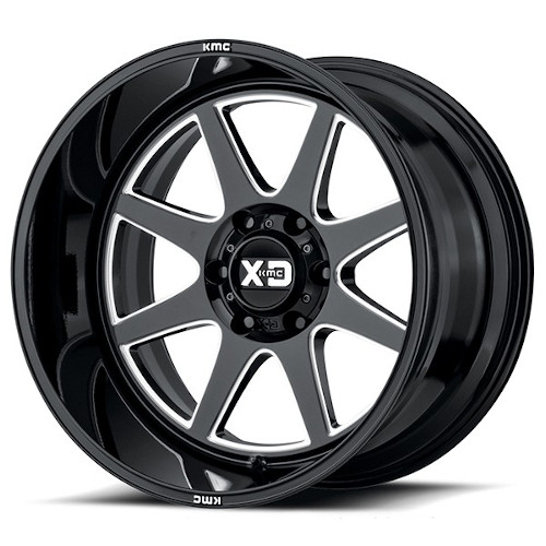 XD Series XD844 Pike Gloss Black Milled - Part Number XD84421080318N XD Series XD844 Pike Gloss Black Milled Photo