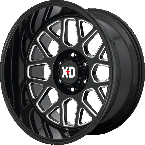 XD Series XD849 Grenade 2 Gloss Black Milled - Part Number XD84929050318 XD Series XD849 Grenade 2 Gloss Black Milled Photo