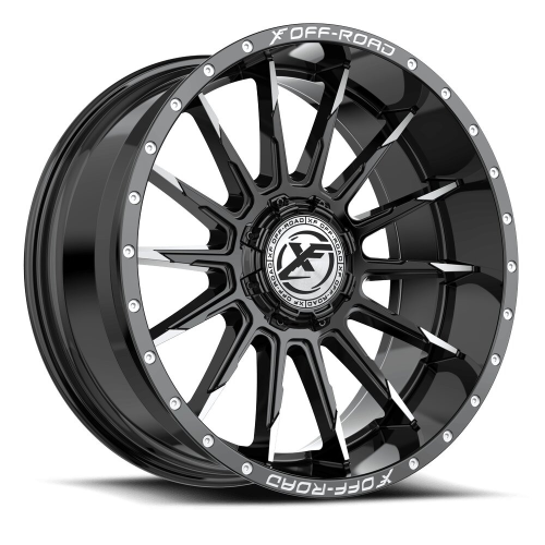 XF Offroad Xf-247 Gloss Black & Machined
