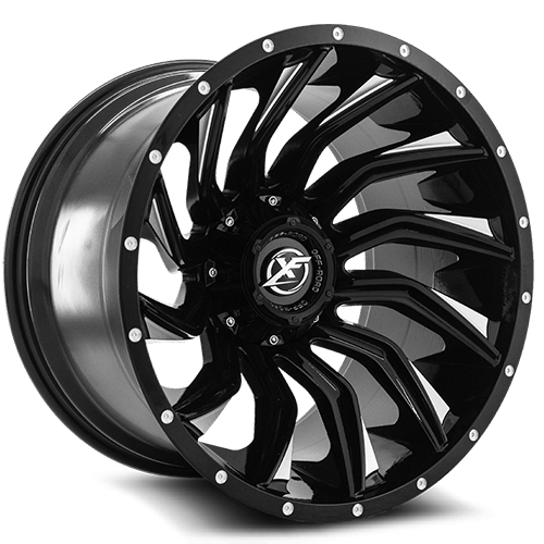 XF Offroad XF-224 Gloss Black Milled