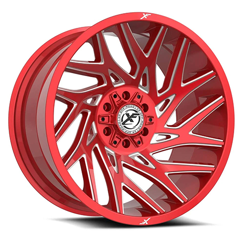 XF Offroad XF-229 Anodized Red Milled