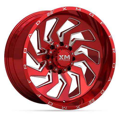 Xm Offroad Xm-353 Candy Red Milled