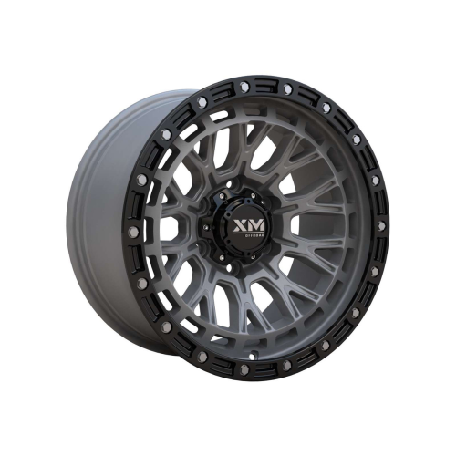 Xm Offroad Xm-702 Semi Matte Gunmetal w/ Black Lip