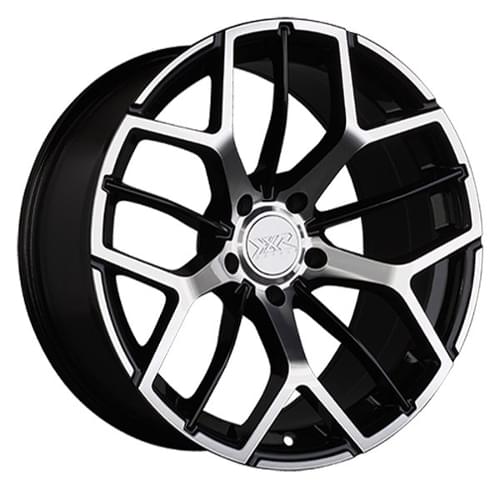 XXR 566 Black W/ Machined Face - Part Number 566886512 XXR 566 Black W/ Machined Face Photo