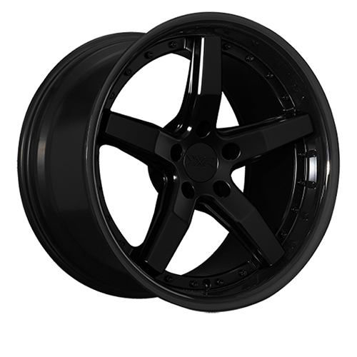 XXR 569 Flat Black W/ Gloss Black Lip - Part Number 569096526 XXR 569 Flat Black W/ Gloss Black Lip Photo
