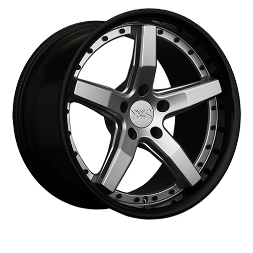 XXR 569 Silver W/ Gloss Black Lip - Part Number 569888036 XXR 569 Silver W/ Gloss Black Lip Photo