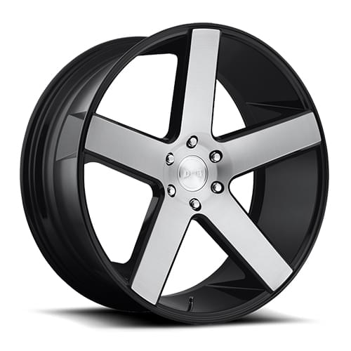 Dub Baller S217 Gloss Black W/ Brushed Face - Part Number S217229584+19 Dub Baller S217 Gloss Black W/ Brushed Face Photo