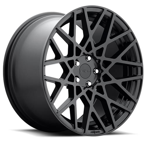 Rotiform BLQ R112 Matte Black - Part Number R112200065+40 Rotiform BLQ R112 Matte Black Photo