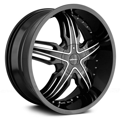 Veloche Solar 585 Black W/ Machined Face - Part Number 585-2806B Veloche Solar 585 Black W/ Machined Face Photo